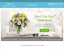 Tablet Screenshot of elktonflorist.com